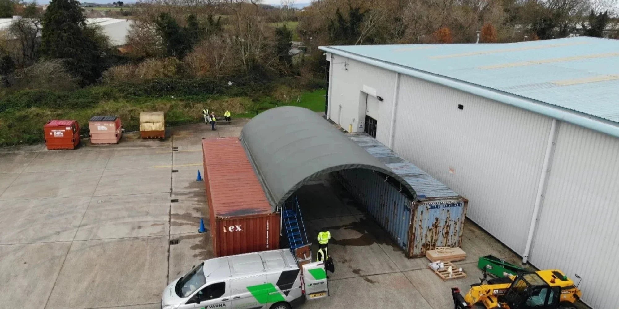 20x40 Container Shelter - Varna Buildings