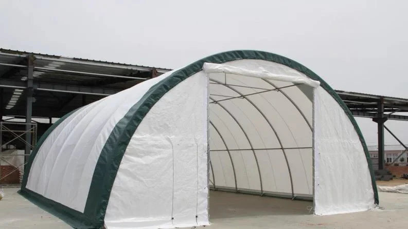 30x40x15 Single Trussed storage Tent - Varna Buildings